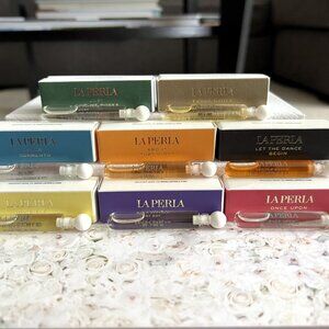 RARE! La Perla Beauty Set of 8 Fragrance Deluxe Minis